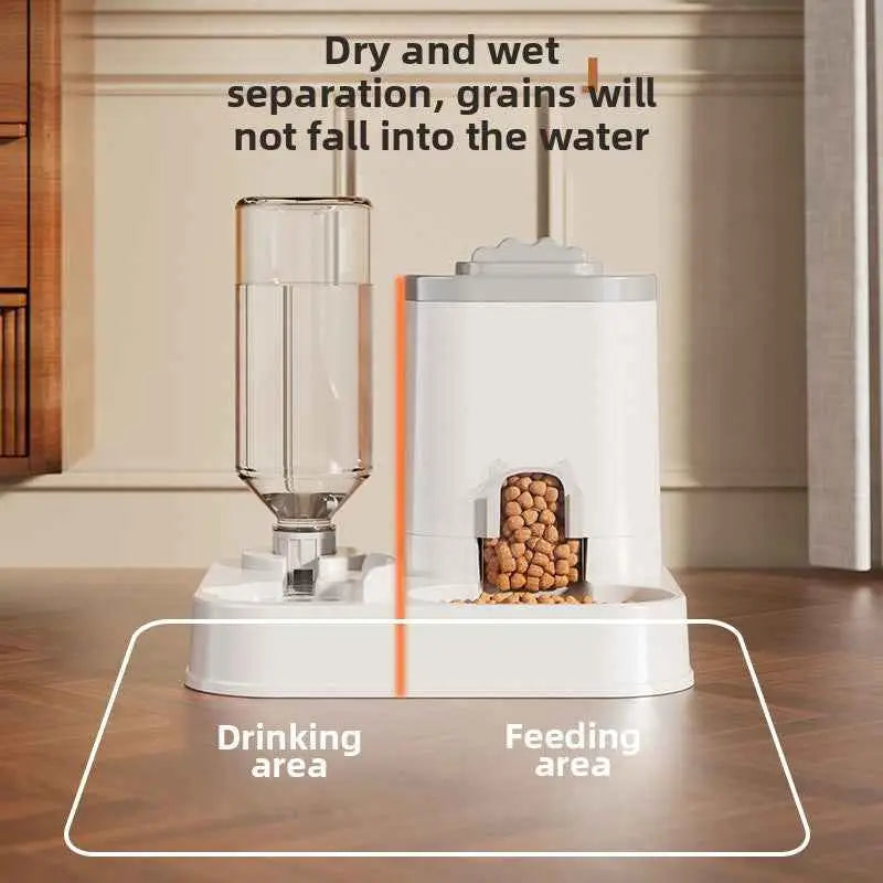 Dispensador Automático Pet Premium 10L Sem Pilhas – Hidratação Fácil | Caprioli Inter Comedouro e Bebedouro