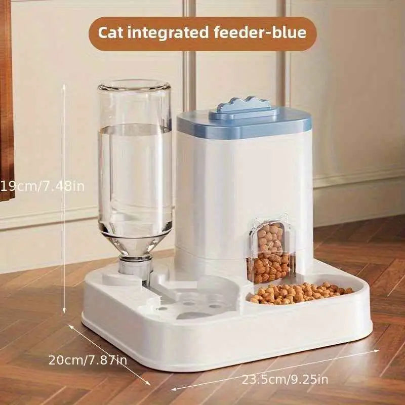 Dispensador Automático Pet Premium 10L Sem Pilhas – Hidratação Fácil | Caprioli Inter Comedouro e Bebedouro Azul