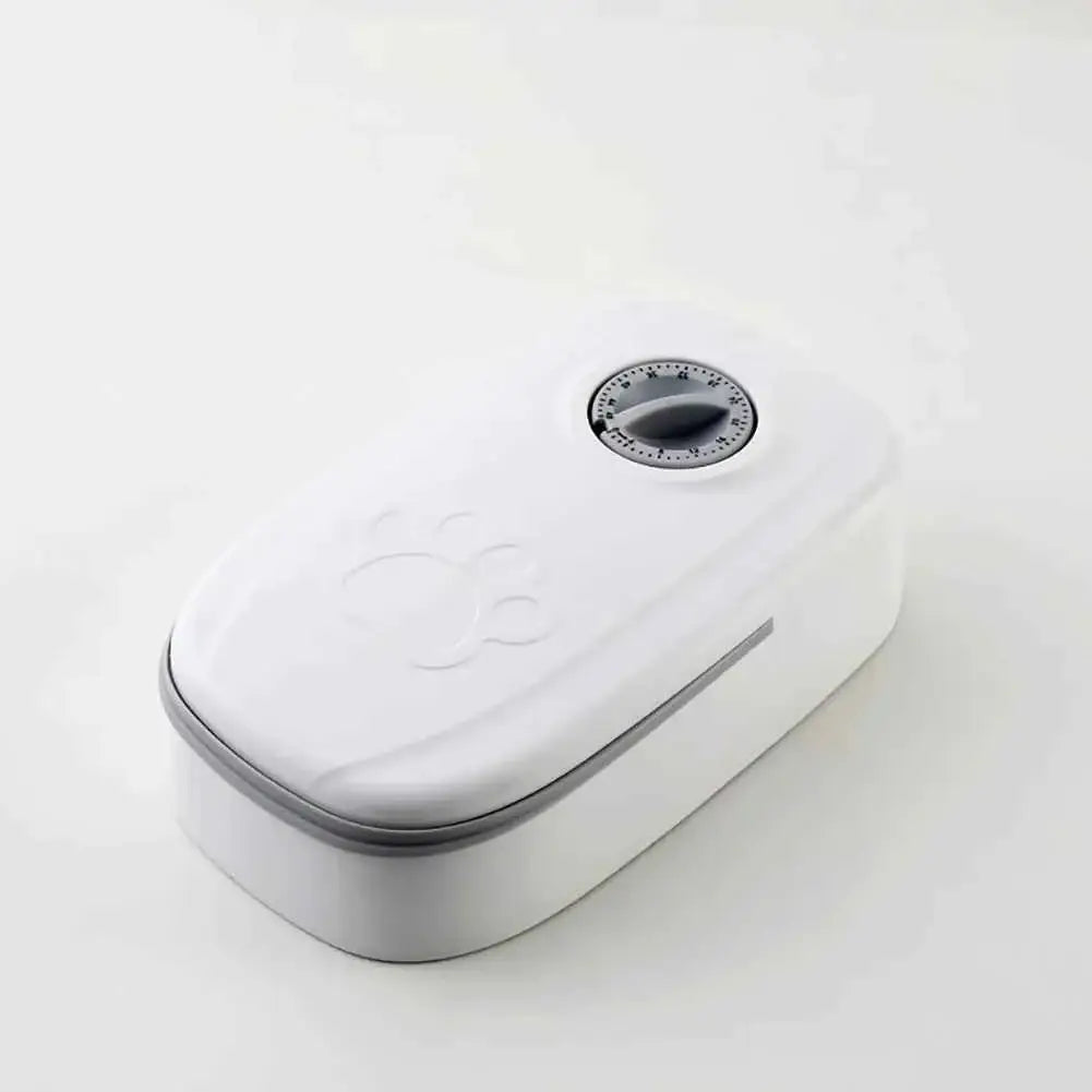 Dispensador Automático de Ração para Pets - Sofisticação e Praticidade | Caprioli Shop - comedouro e bebedouro