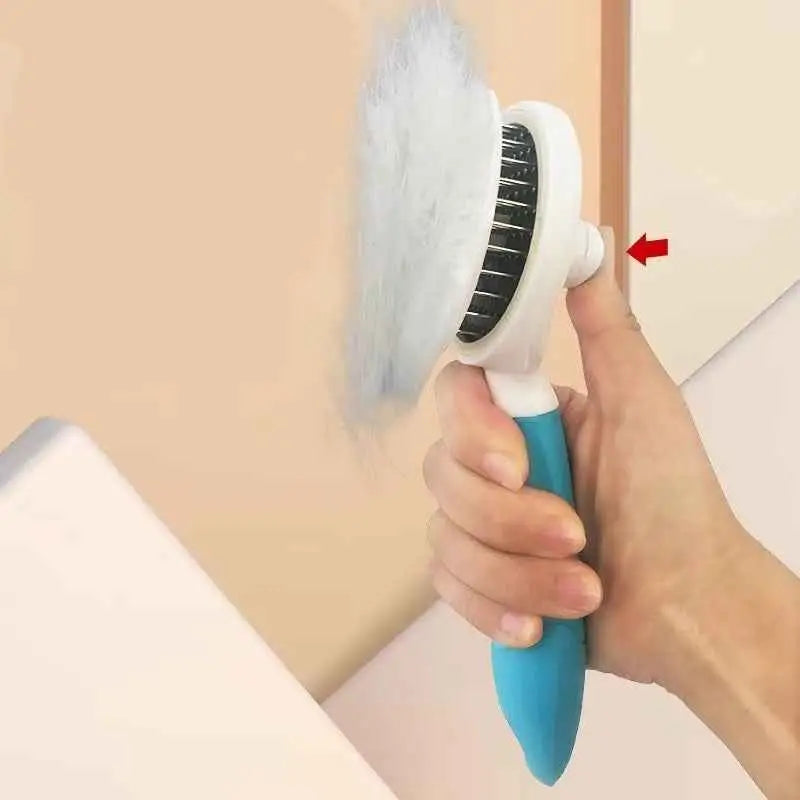 Escova Removedora de Pelos para Pets Conforto e Praticidade | Caprioli Shop Rasqueadeira cachorro