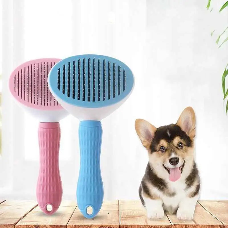 Escova Removedora de Pelos para Pets Conforto e Praticidade | Caprioli Shop Rasqueadeira cachorro