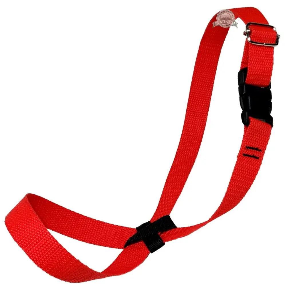 Focinheira Regulável Confortável e Respirável para Cães | Caprioli Shop focinheira Vermelho
