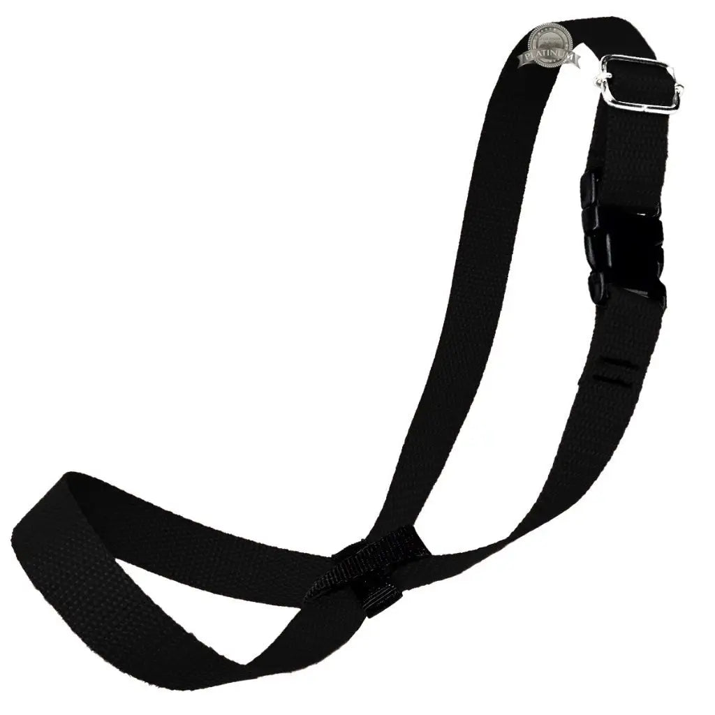 Focinheira Regulável Confortável e Respirável para Cães | Caprioli Shop focinheira Preto