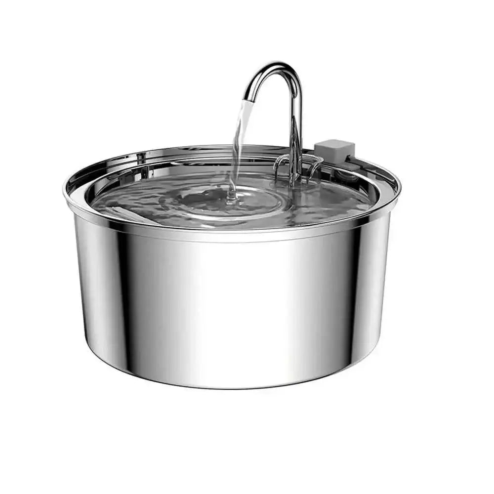 Fonte de Água Inteligente em Aço Inox para Gatos | Caprioli Inter Bebedouro