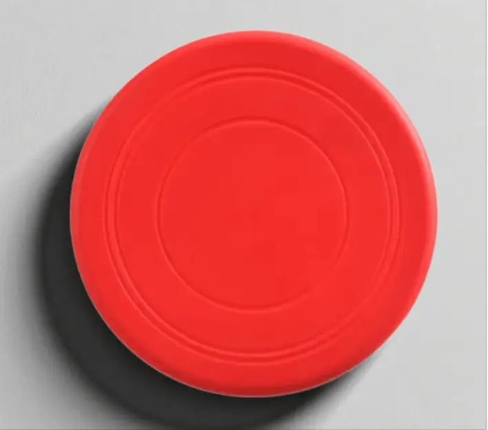 Frisbee para Cães - Diversão ao Ar Livre | Caprioli Shop - Vermelho - brinquedo para cães