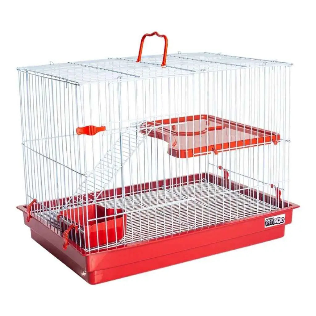 Gaiola Grande Coelho Premium – Fácil Limpeza Segura e Espaçosa | Caprioli Shop