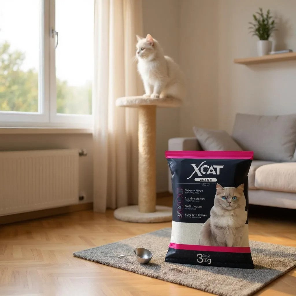 Areia Higiênica Xcat Blanc 3Kg - Conforto e Controle de Odores | Caprioli