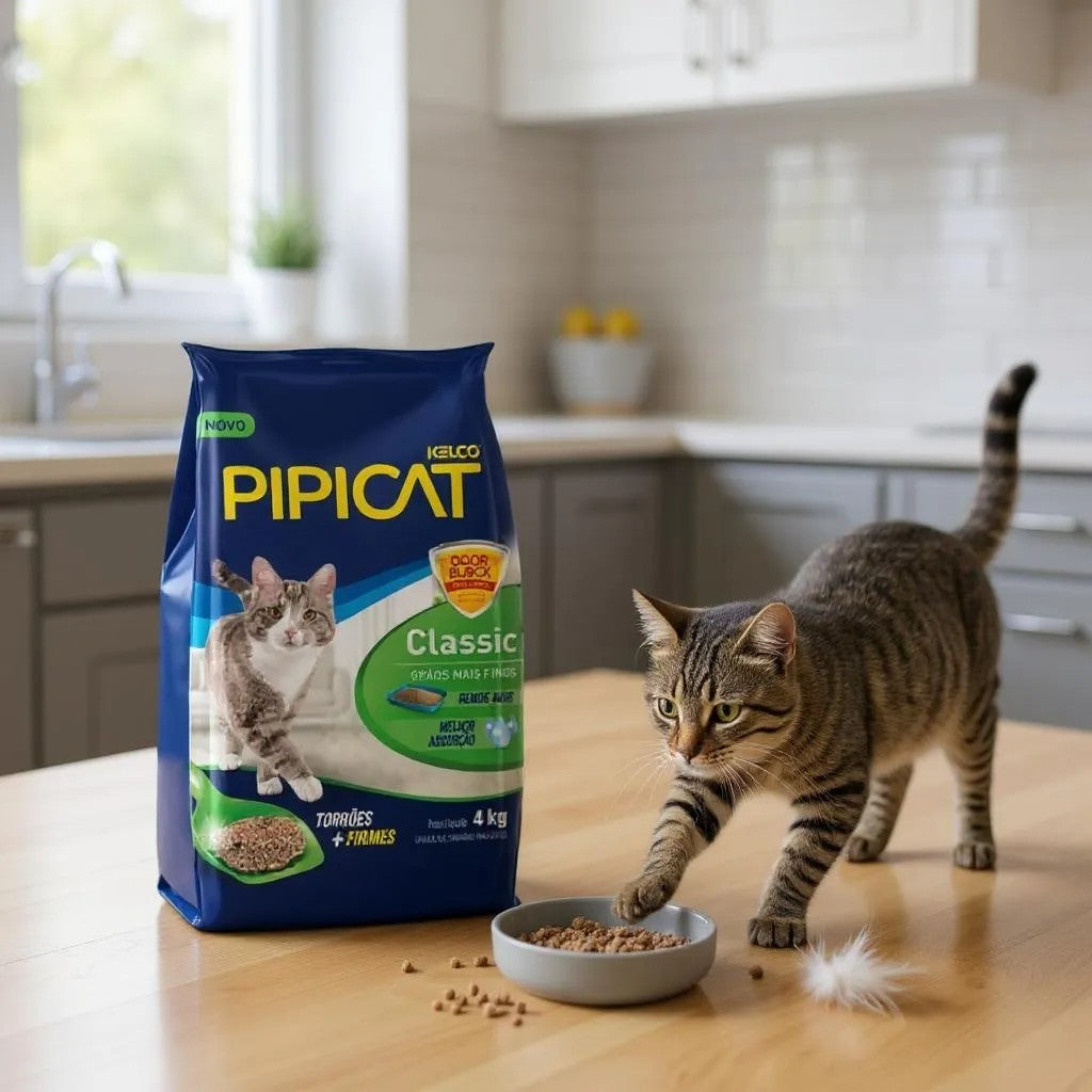 Areia Higiênica Premium para Gatos - Máxima Absorção | Caprioli