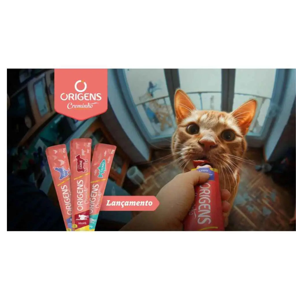Kit 3 Petiscos Cremosos para Gatos Sabor Irresistível | Caprioli Shop petisco gatos