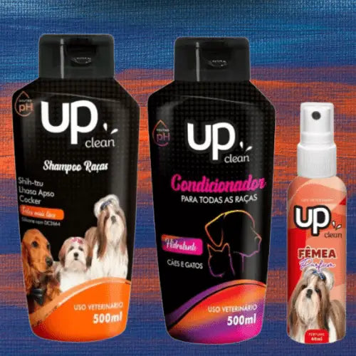 Kit Banho para Cães Shih Tzu Brilho e Maciez | Caprioli Shop Acessórios Pets ’+perfume femea