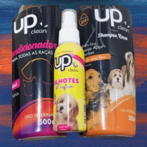 Kit Banho para Cães Shih Tzu Brilho e Maciez | Caprioli Shop Acessórios Pets ’+perfume filhotes