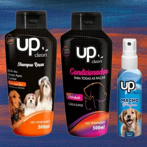 Kit Banho para Cães Shih Tzu Brilho e Maciez | Caprioli Shop Acessórios Pets ’+perfume macho