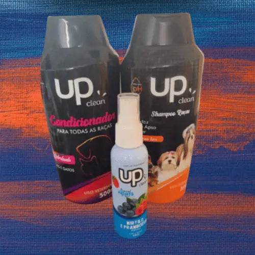 Kit Banho para Cães Shih Tzu Brilho e Maciez | Caprioli Shop Acessórios Pets ’+perfume Mirtilo