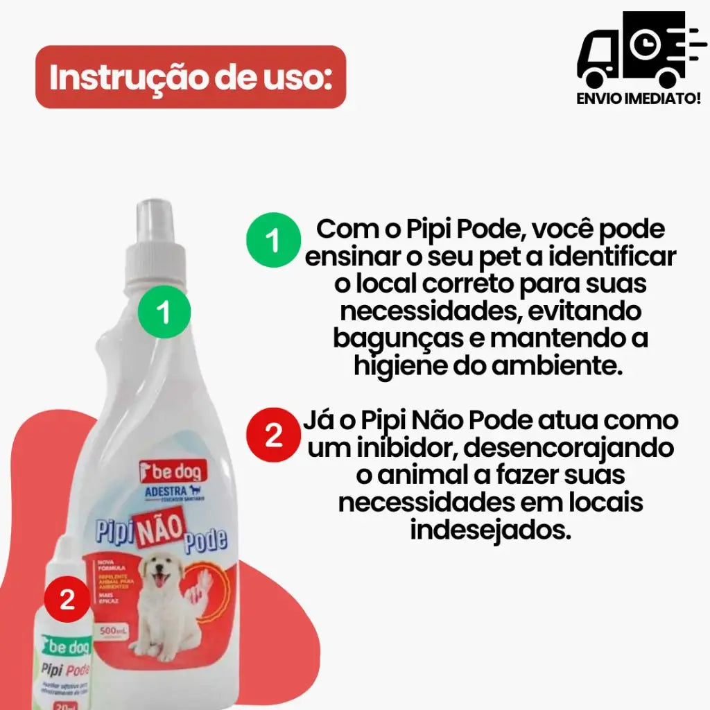 Kit Educador Sanitário para Cães Treinamento Eficaz | Caprioli Shop Adestramento cachorro