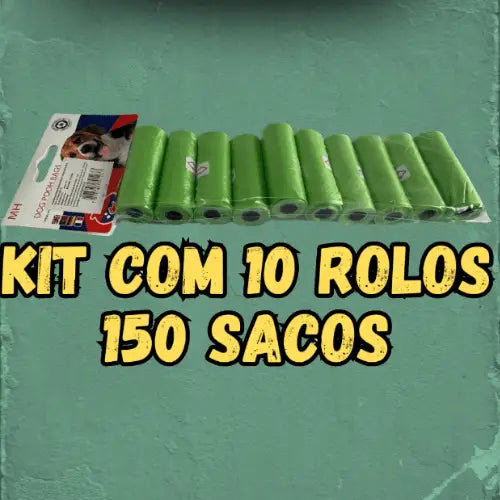 Kit Higiênico para Cães Praticidade e Estilo | Caprioli Shop saquinho de lixo cachorro 10