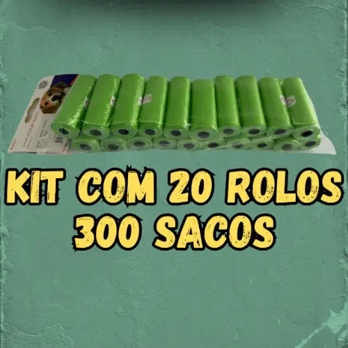 Kit Higiênico para Cães Praticidade e Estilo | Caprioli Shop saquinho de lixo cachorro 20