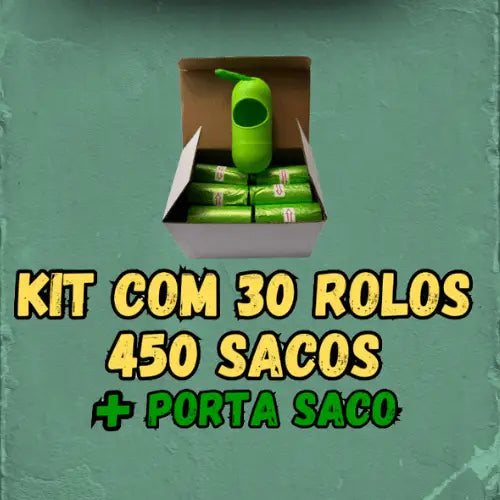 Kit Higiênico para Cães Praticidade e Estilo | Caprioli Shop saquinho de lixo cachorro 30