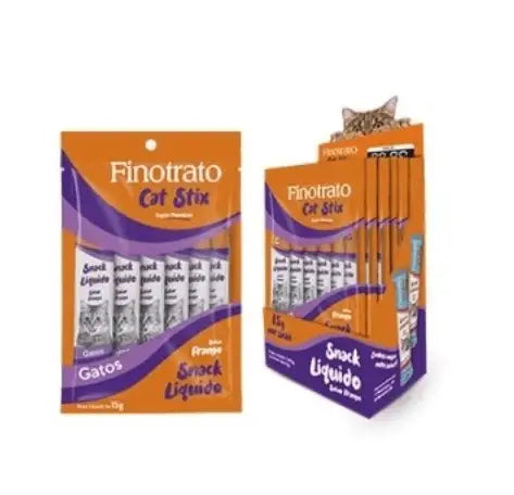 Kit Petisco Líquido Super Premium para Gatos | Caprioli Shop petisco gatos 12 Frango