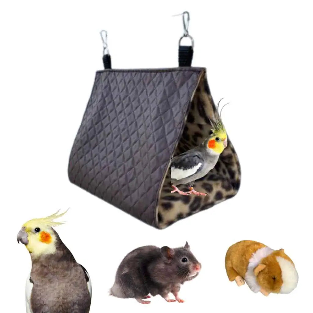 Kit Toquinha Suspensa Premium para Roedores e Pássaros – Conforto Quentinho + Instalação Fácil | Caprioli Shop - 1