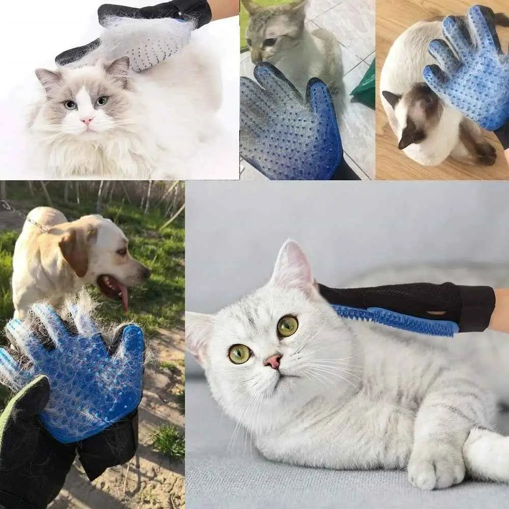 Luva Tira Pelos Magnética para Pets Conforto e Praticidade | Caprioli Shop higiene cachorro