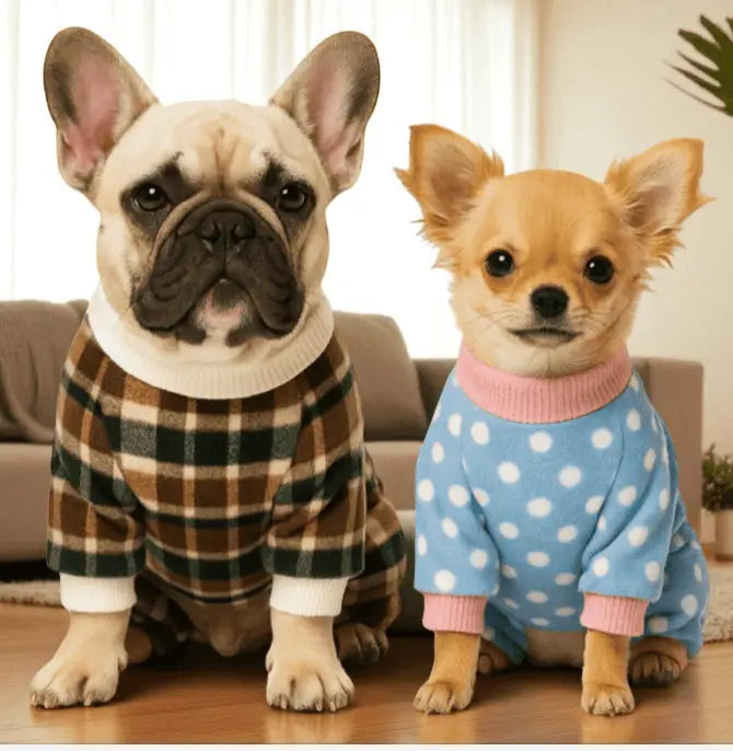 Macacão Soft Quente para Cachorro Conforto e Estilo | Caprioli Shop roupas acessórios cachorro