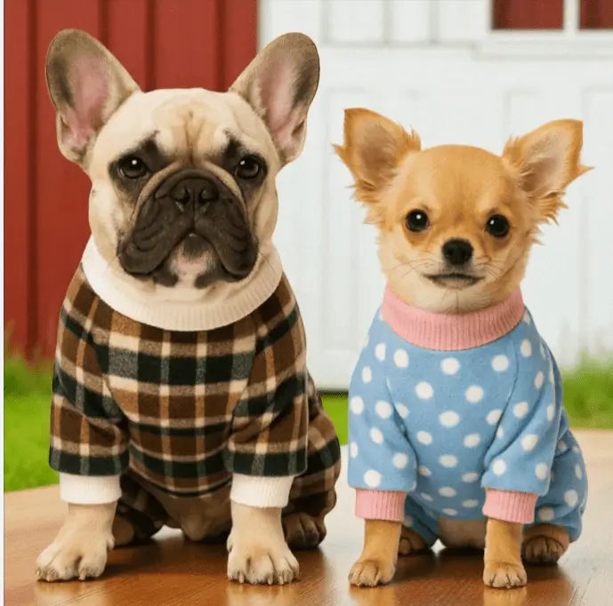Macacão Soft Quente para Cachorro Conforto e Estilo | Caprioli Shop roupas acessórios cachorro