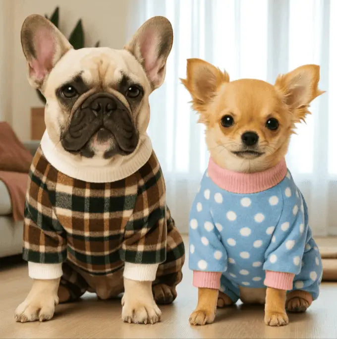 Macacão Soft Quente para Cachorro Conforto e Estilo | Caprioli Shop roupas acessórios cachorro