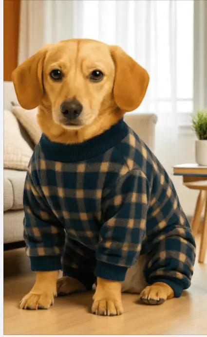 Macacão Soft Quente para Cachorro Conforto e Estilo | Caprioli Shop roupas acessórios cachorro