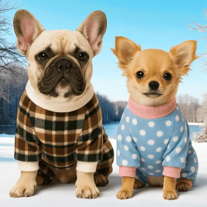 Macacão Soft Quente para Cachorro Conforto e Estilo | Caprioli Shop roupas acessórios cachorro