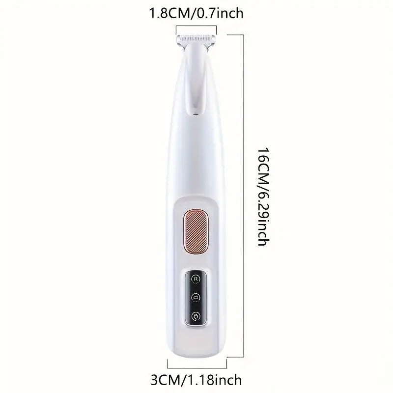 Máquina de Corte Elétrica Pet Silenciosa USB Precisão Pata e Rosto | Caprioli Inter Maquina tosa para gatos