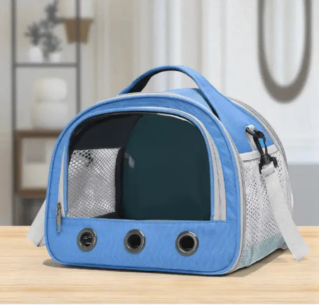 Mochila Elegante para transporte de Gatos Conforto e Estilo | Caprioli Inter gatos royal blue / S
