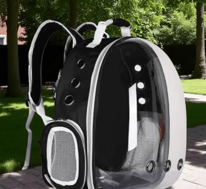 Mochila Transporte Gato Visão Panorâmica Cores | Caprioli Shop