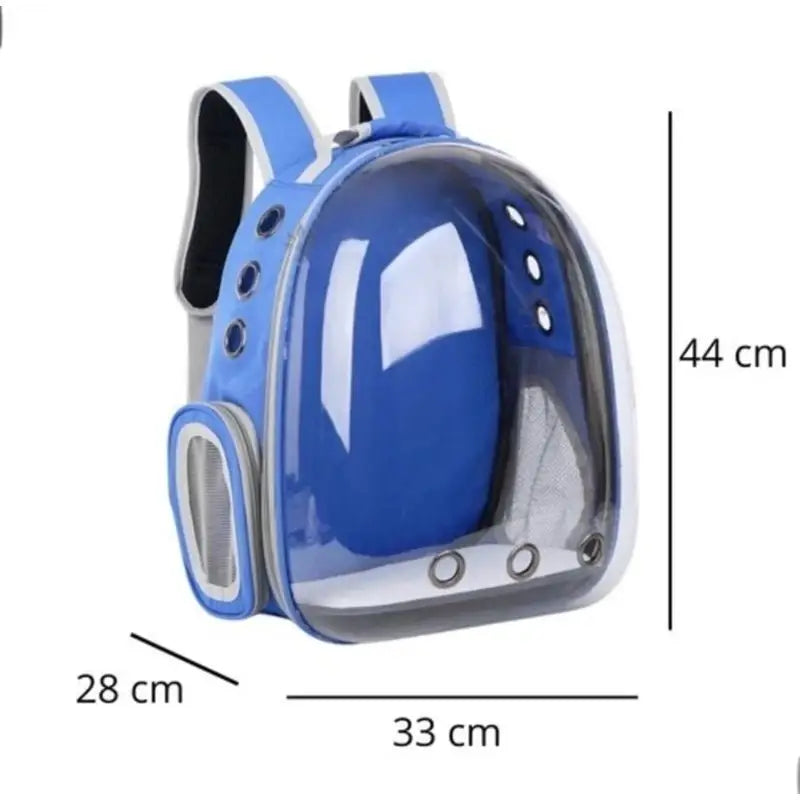 Mochila Transporte Gato Visão Panorâmica Cores | Caprioli Shop
