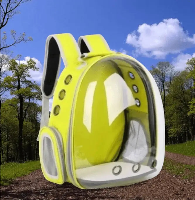 Mochila Transporte Gato Visão Panorâmica Cores | Caprioli Shop