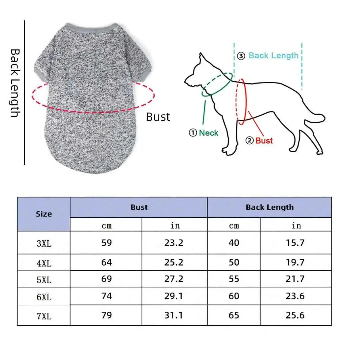 Moletom Elegante para Cães Médios e Grandes | Caprioli Shop Acessórios Pets