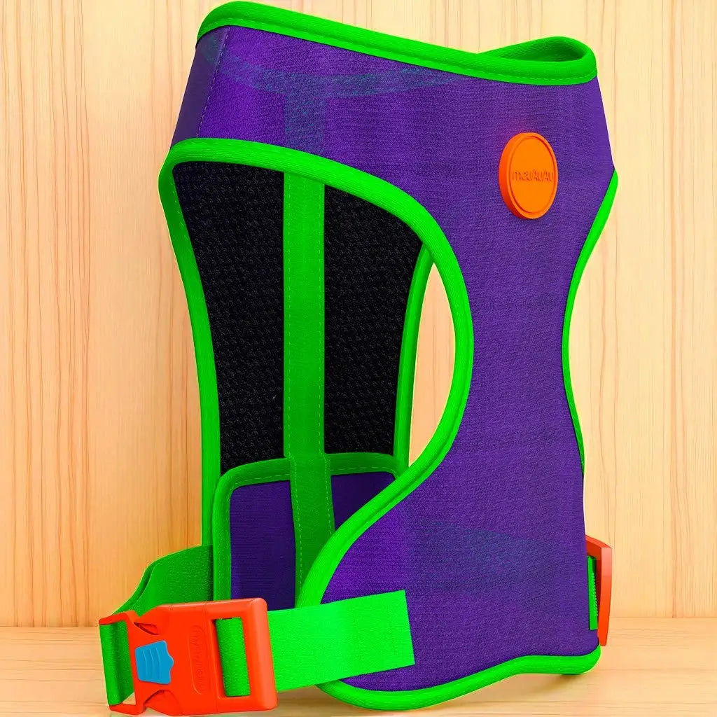 Peitoral para Cachorro Estampado Regulável com Guia Grátis | Caprioli Shop Coleiras Guias e Peitorais newpurple / PP