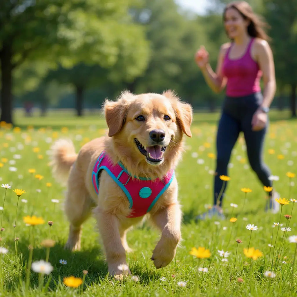 Peitoral para Cachorro Estampado Regulável com Guia Grátis | Caprioli Shop Coleiras Guias e Peitorais