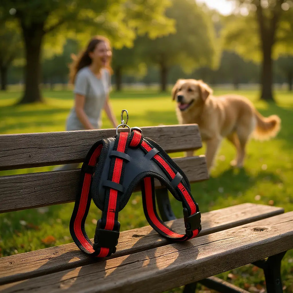 Peitoral com Guia Ajustável para Cães Médios e Grandes | Caprioli Shop Acessórios de Passeio Cão
