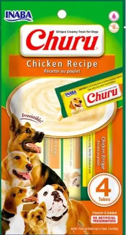 Petisco Churu Para Cachorro 56g Vários Sabores | Caprioli Shop - Petisco para cachorro