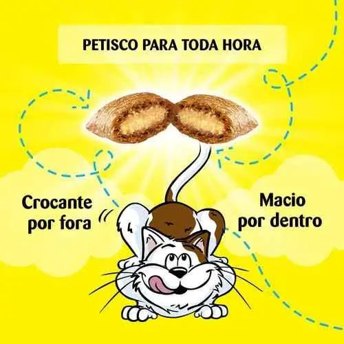 Petisco Dreamies Carne para Gatos Adultos 80g Sabor Premium | Caprioli Shop petisco gatos