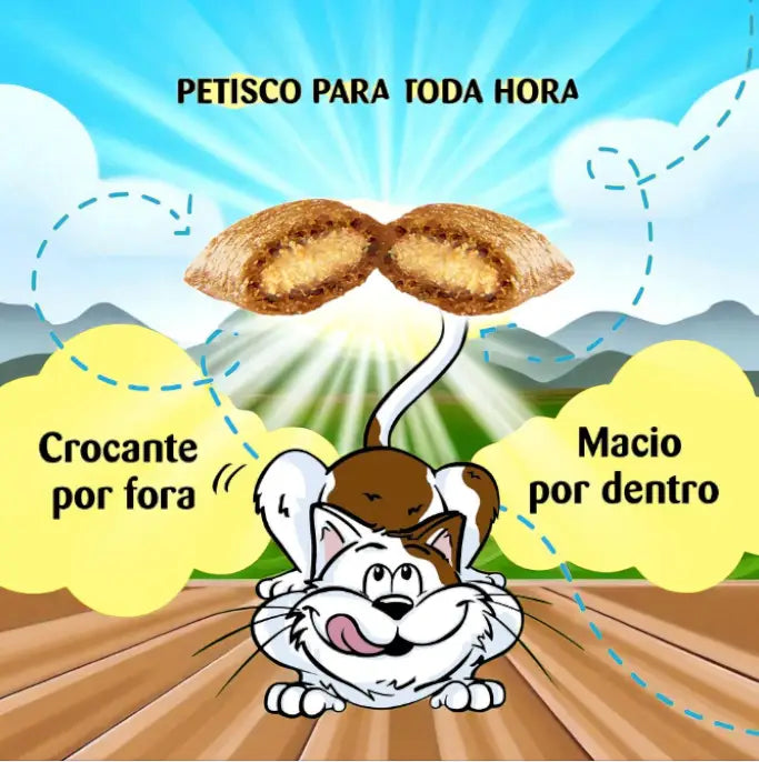 Petisco Dreamies Salmão para Gatos Adultos Crocante 40g | Caprioli Shop