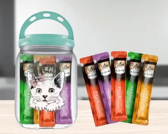 Pote Petisco Cremoso para Gatos SHEBA com 24 Tubos de 12g – Hidratação e Saúde | Caprioli Shop petisco gatos SORTIDO