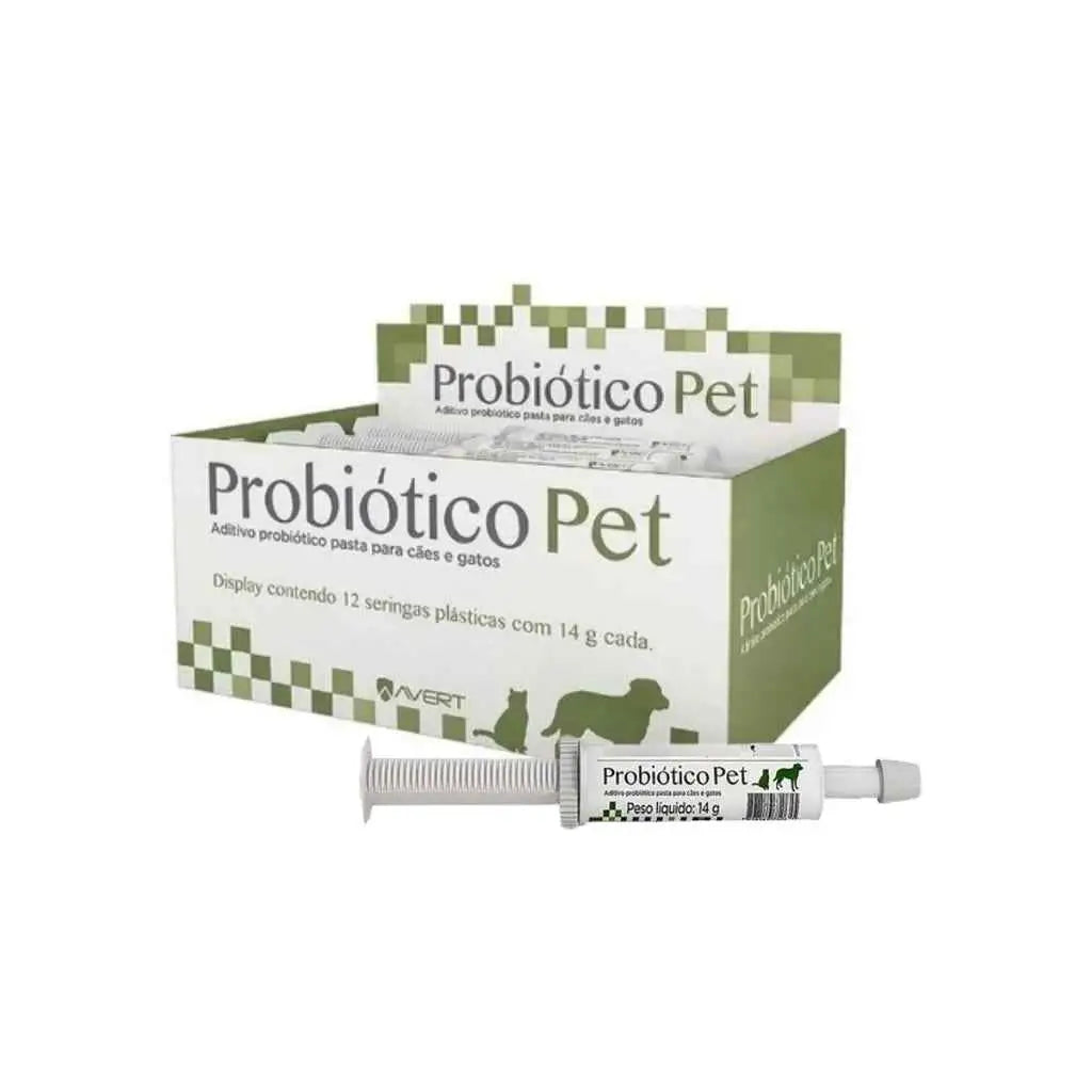 Probiótico Pet Avert Premium 14g Flora Saudável Cães e Gatos | Caprioli Shop medicamentos para cachorro