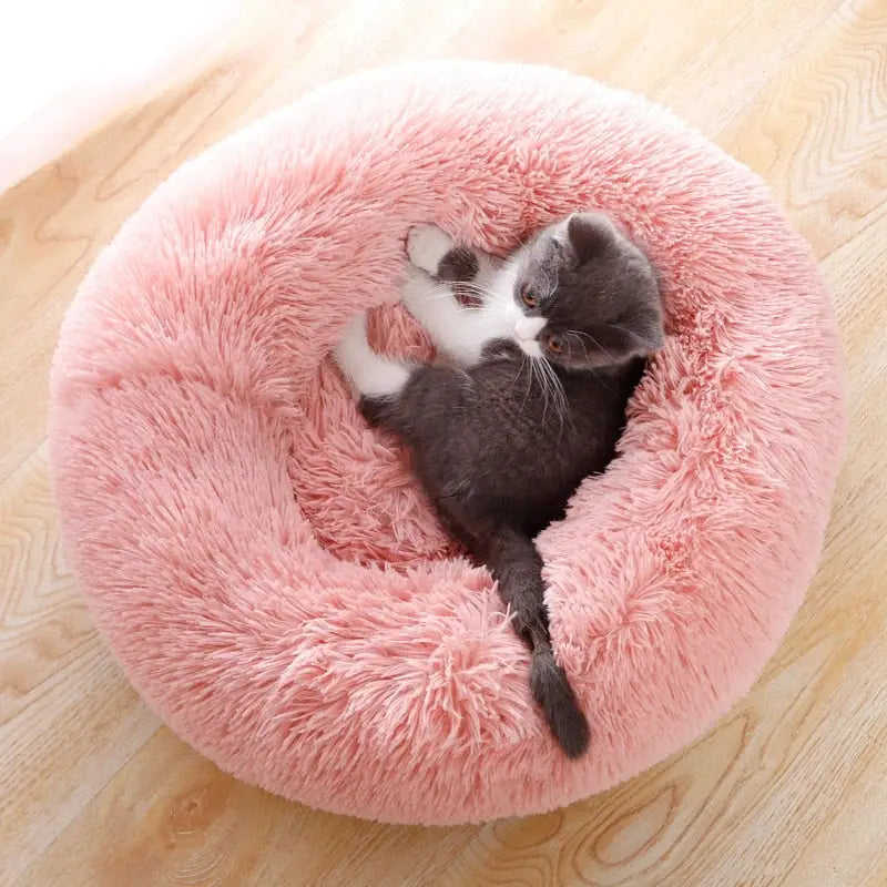 Puff Pet Pelúcia Macio e Quente com Design Bonito – Leve Portátil Fácil de Limpar | Caprioli Inter Caminha casinha