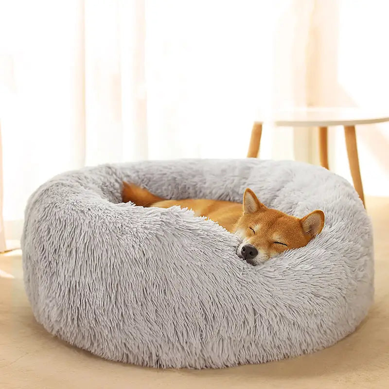Puff Pet Pelúcia Macio e Quente com Design Bonito – Leve Portátil Fácil de Limpar | Caprioli Inter Caminha casinha