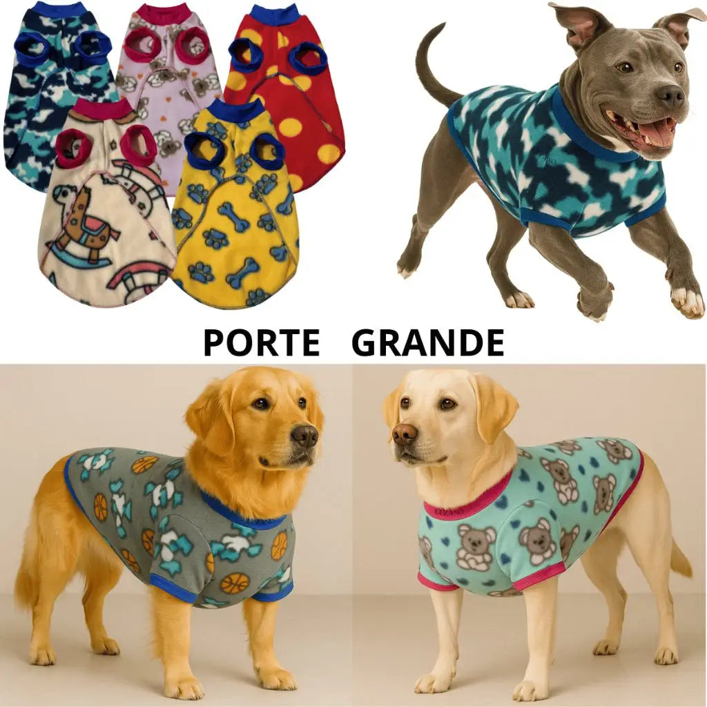 Roupa de Inverno para Cães Grandes Conforto e Estilo | Caprioli Shop roupa cachorro