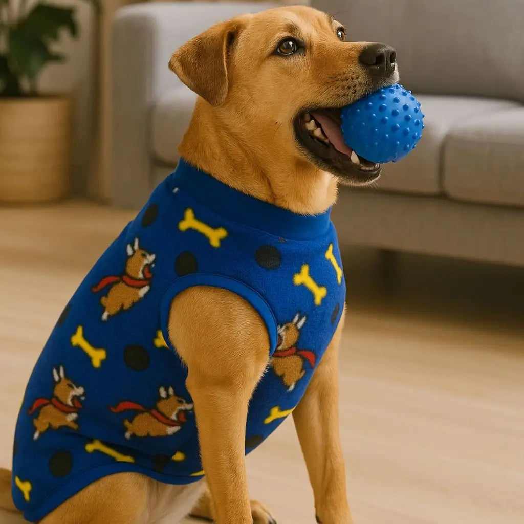 Roupa Soft Inverno para Cachorro Confortável| Caprioli Shop roupas e acessórios cachorro Macacão Masculino / P