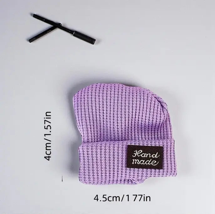 Roupas para Hamster - Camisa Chapéu e Chinelos | Caprili Inter - roupa acessorio roedores - Terno Roxo