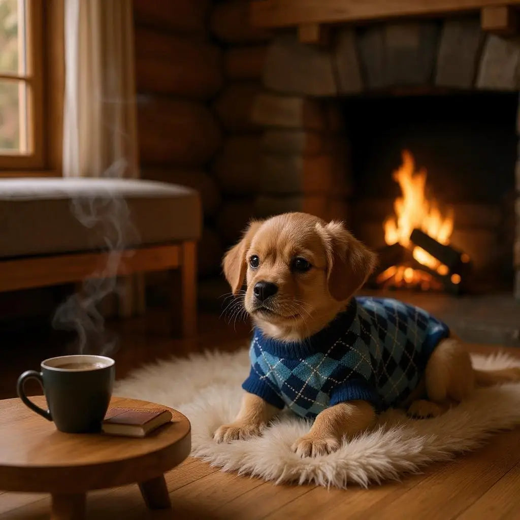 Roupinha de Lã Premium para Cães Estilo e Conforto | Caprioli Shop Acessórios Pets