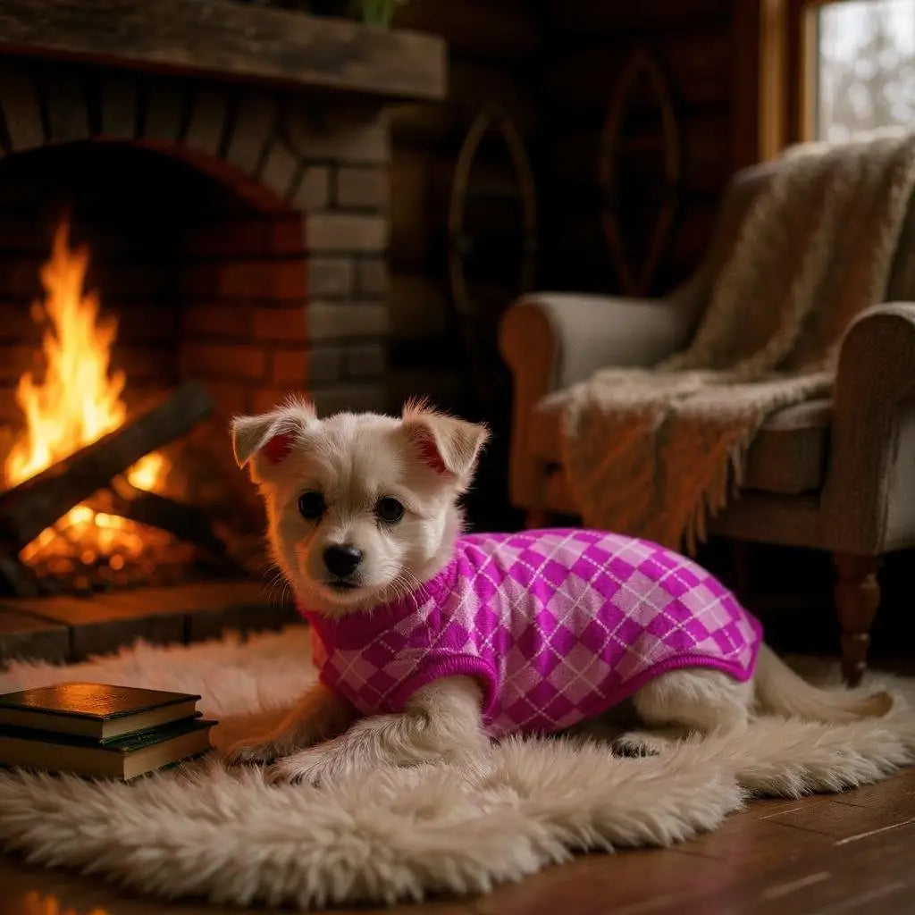 Roupinha de Lã Premium para Cães Estilo e Conforto | Caprioli Shop Acessórios Pets